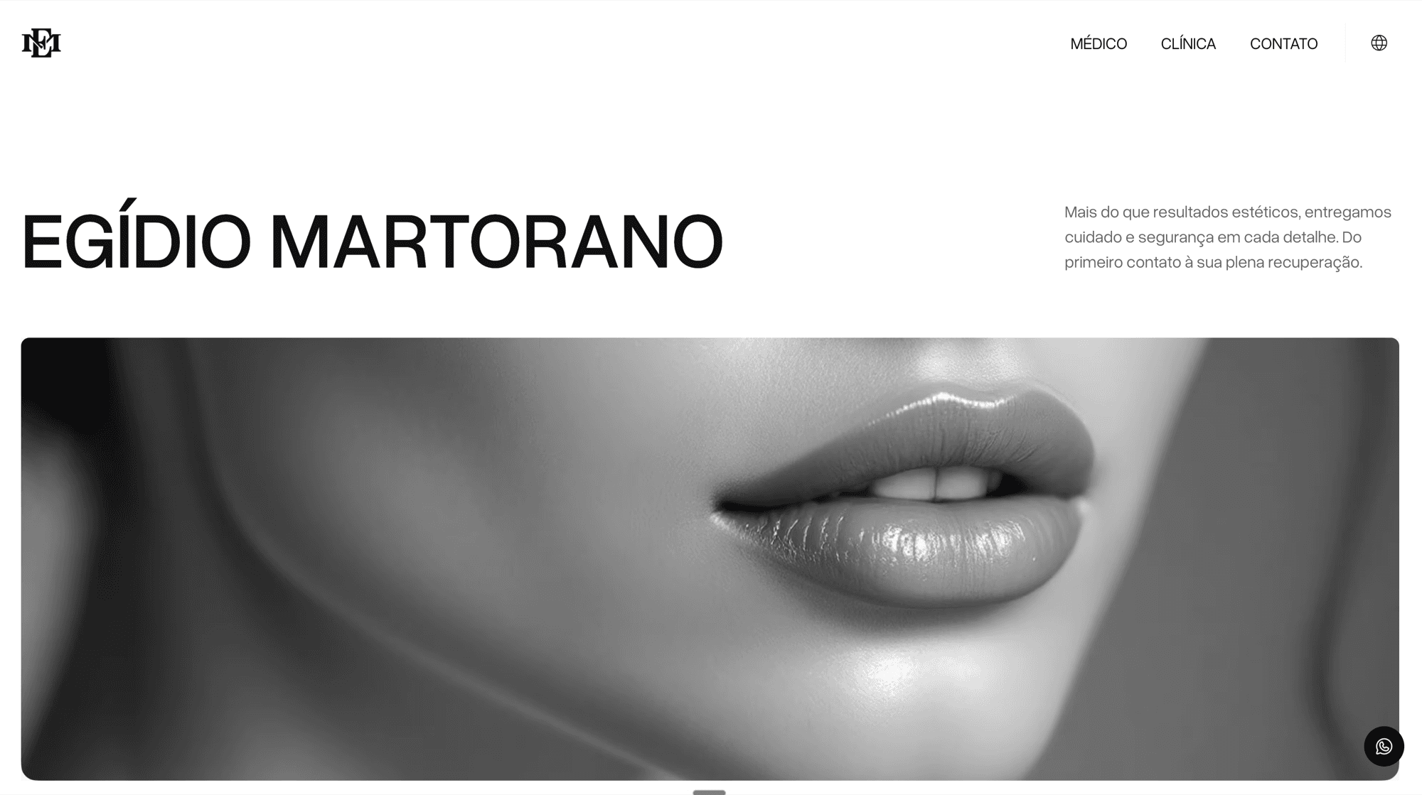 Case Egídio Martorano — Saúde